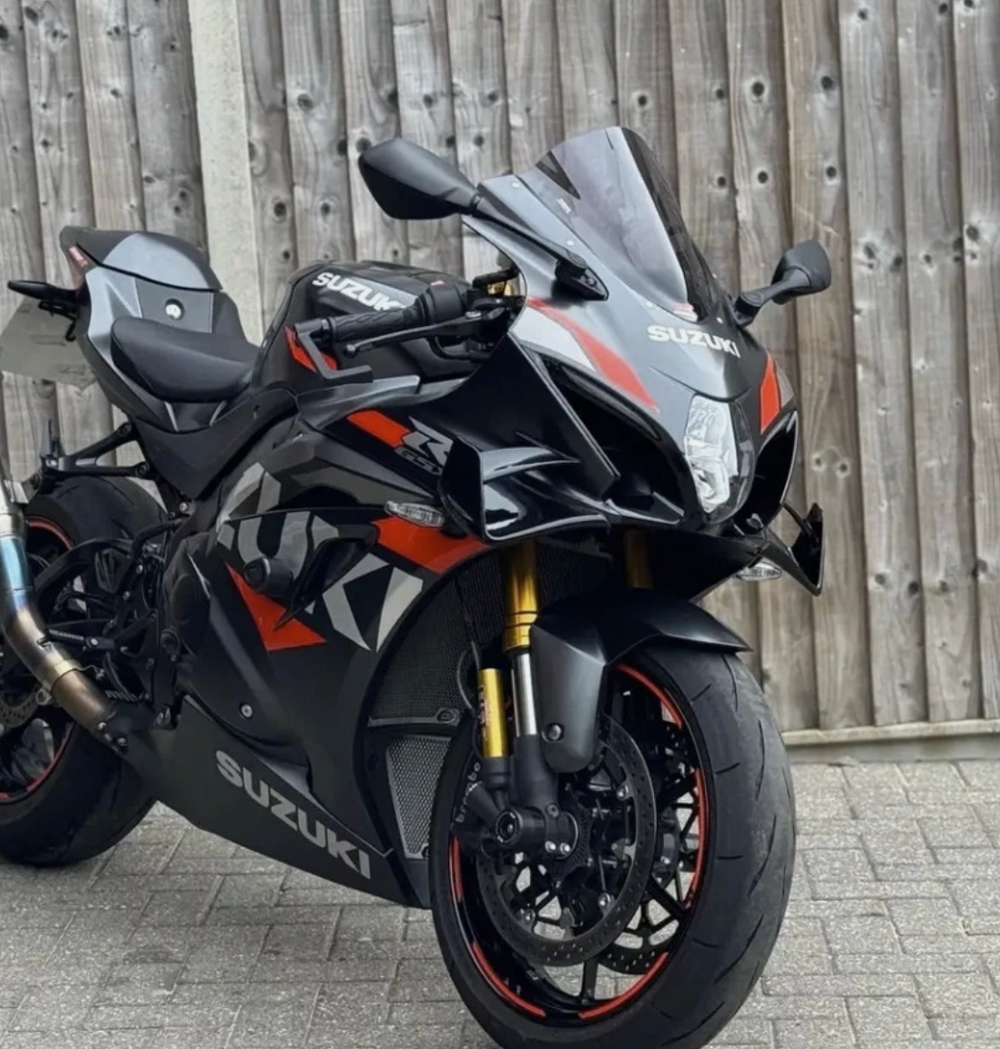Suzuki GSXR 1000 Winglets Gloss/satin/matte Black