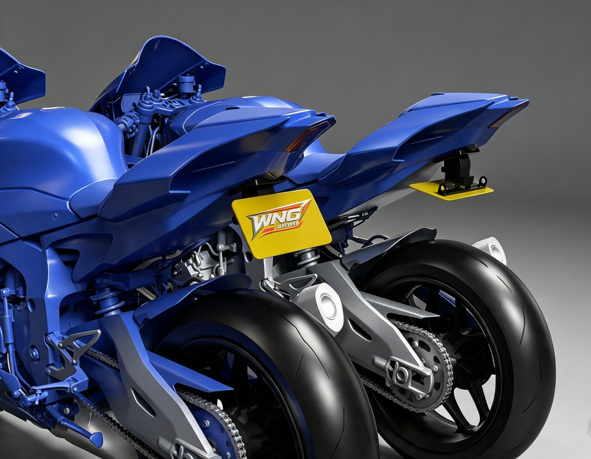 FlipIt Electric Flip Plate – Yamaha MT-125 & YZF-R125 | Motorised Number Plate Bracket
