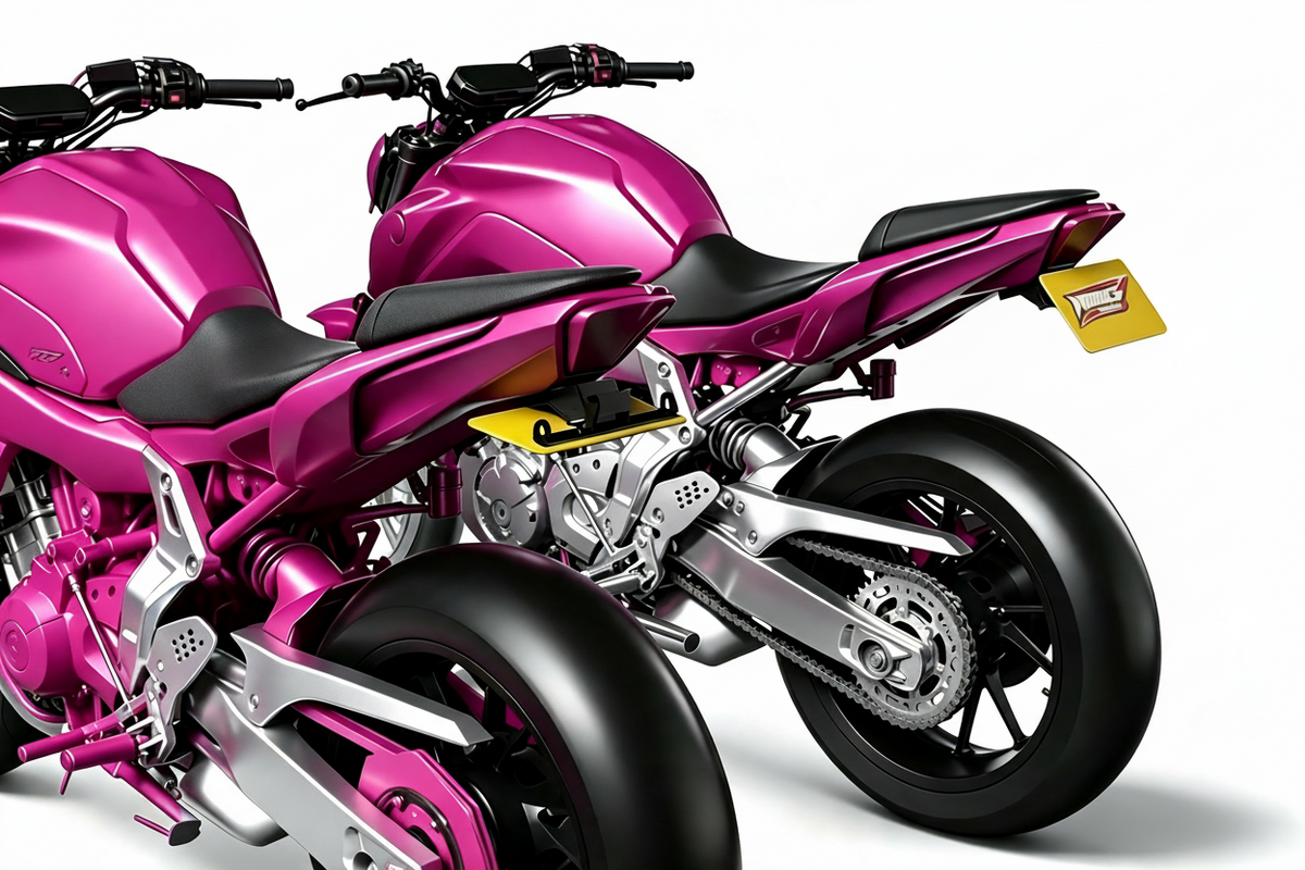 FlipIt Electric Flip Plate for Yamaha MT-07 | Motorised Number Plate Bracket