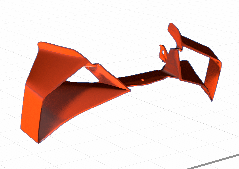 KTM RC 200-390 Winglet Front Spoiler 2014–2021