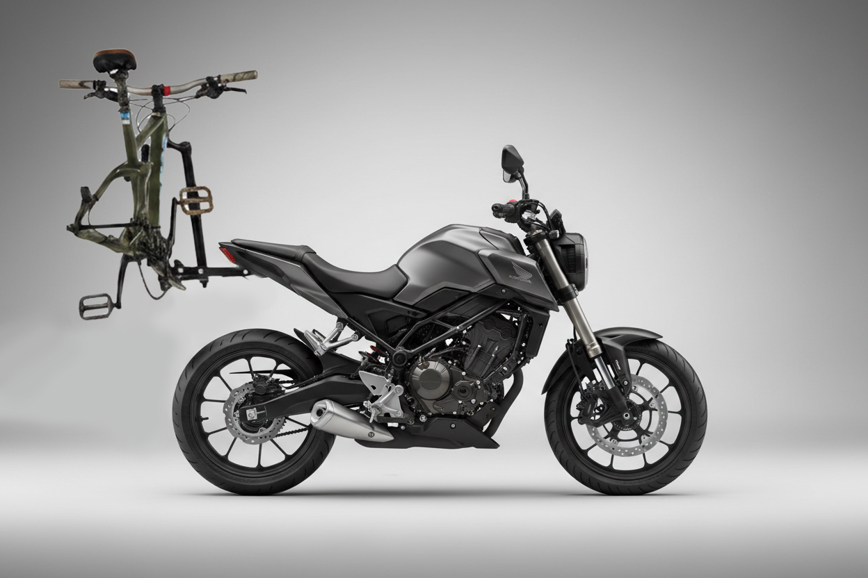 Bike/Bicycle Carrier for Motorbike - Honda CB125R WingAero