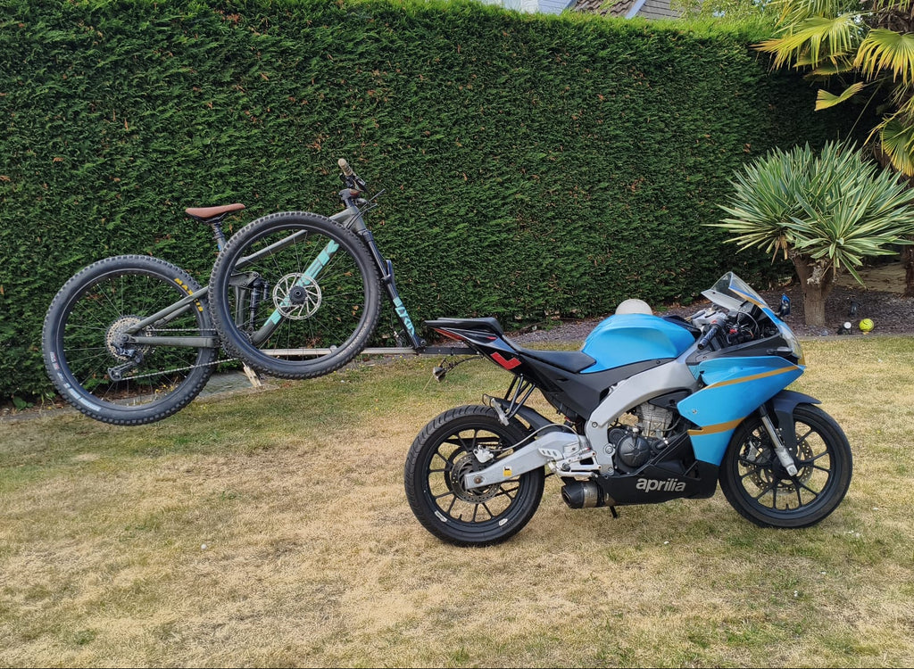 Bicycle Carrier for Motorbike - Aprilia RS125 / RSV4 125