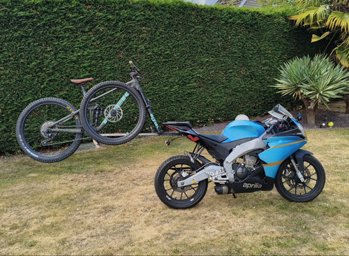 Bicycle Carrier for Motorbike - Aprilia RS125 / RSV4 125