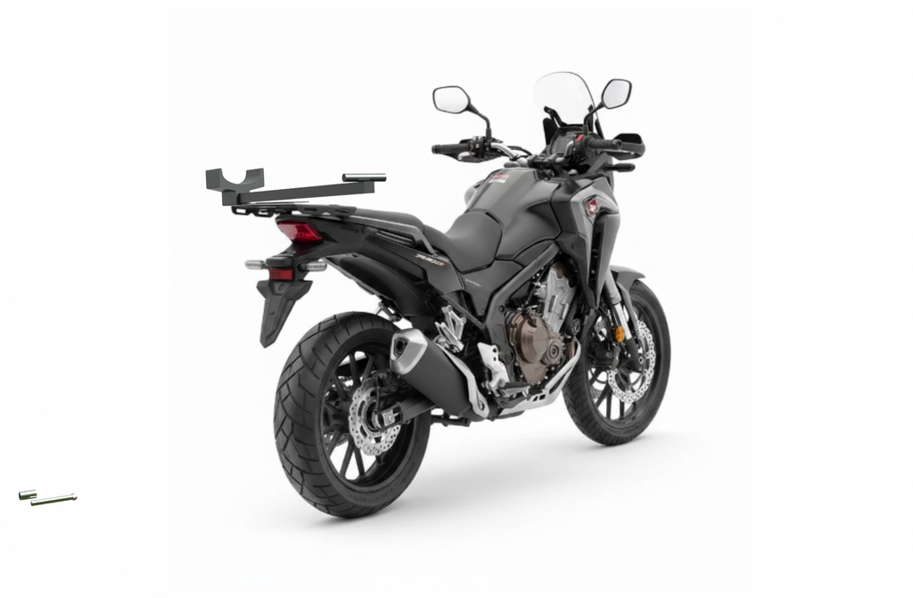 Universal Bicycle Carrier for Motorbike — Fits Most Rear Luggage Racks