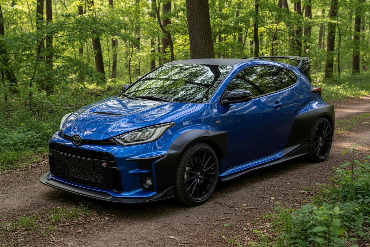 Custom Wide body kit For Toyota Yaris GR 2020 onward - Any Colour available!