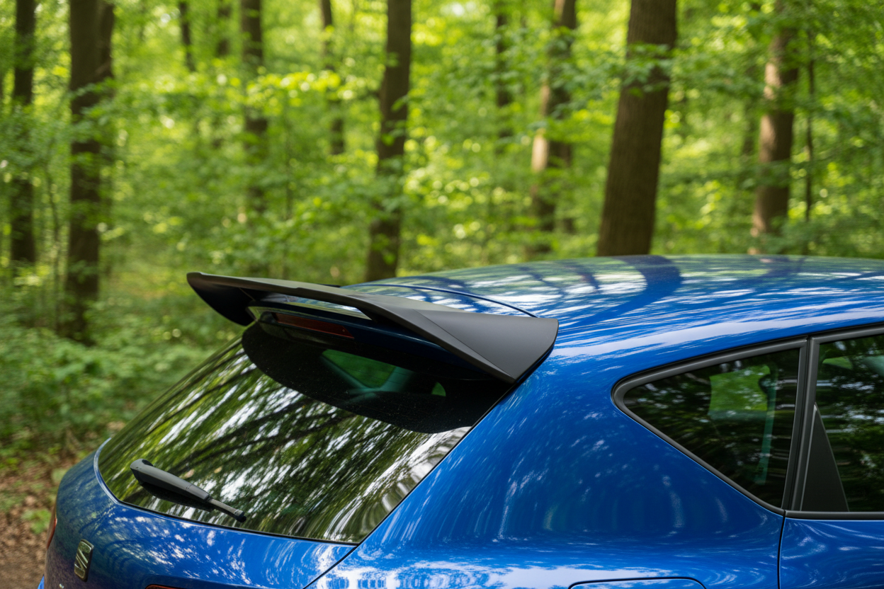 For SEAT Leon CUPRA 5dr hatchback Rear Spoiler MK3
