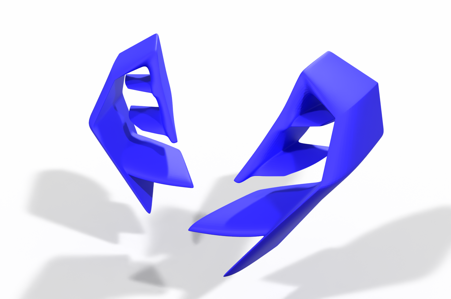 Yamaha MT09 winglets front spoiler 2021 - 2024 Gen 3