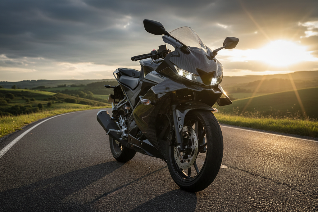 For Yamaha YZF-R125 Black Winglet 2019 - 2022 winglets for yamaha r125 2022