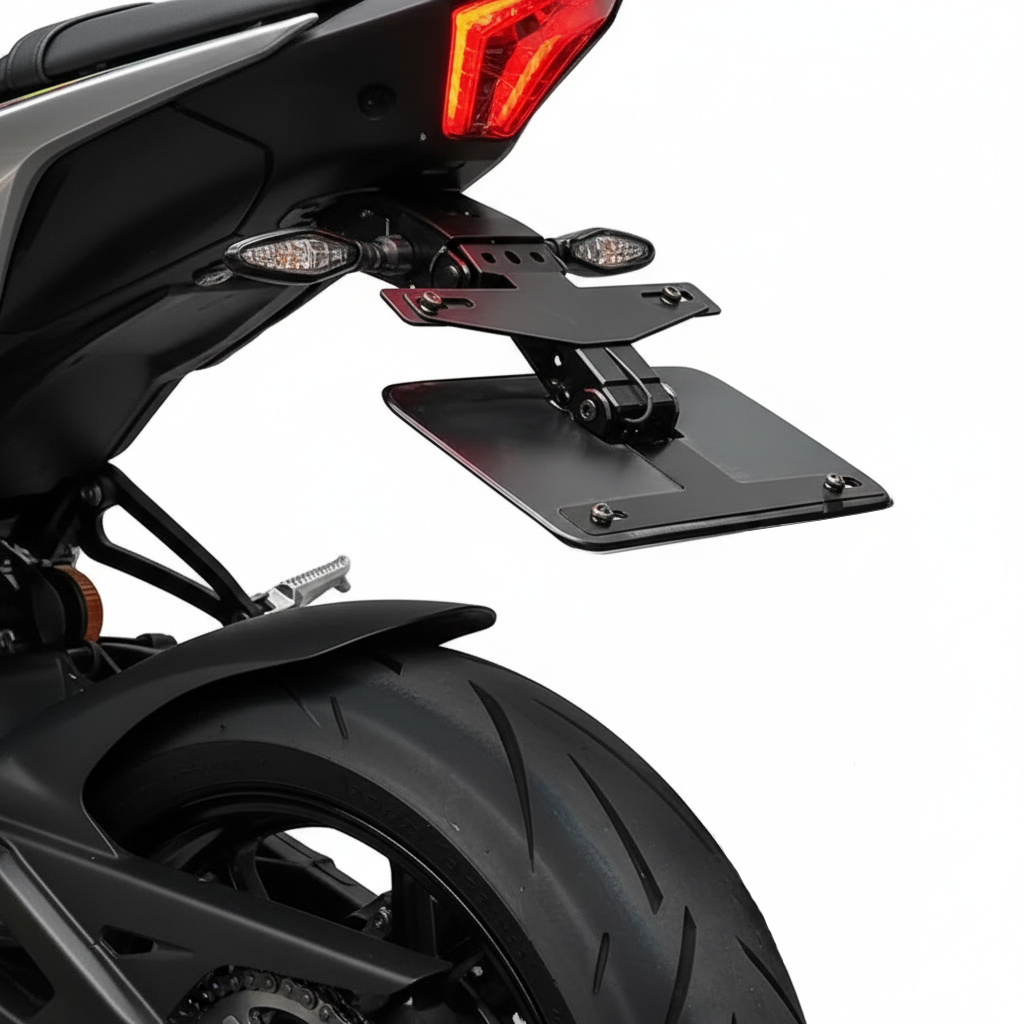 For motorbike Electric Reg Flip Plate – Universal Fit