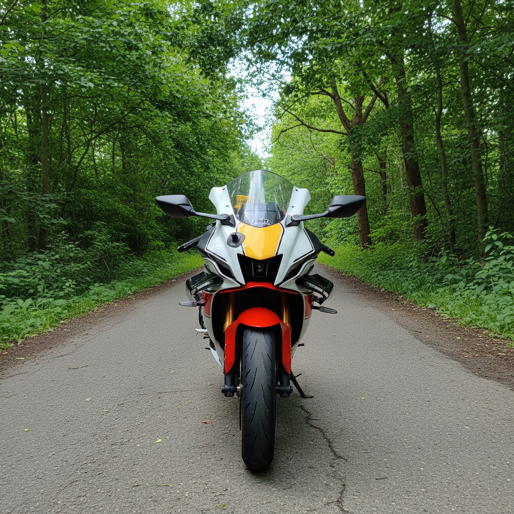 Yamaha YZF R7 Winglets set Gloss Black