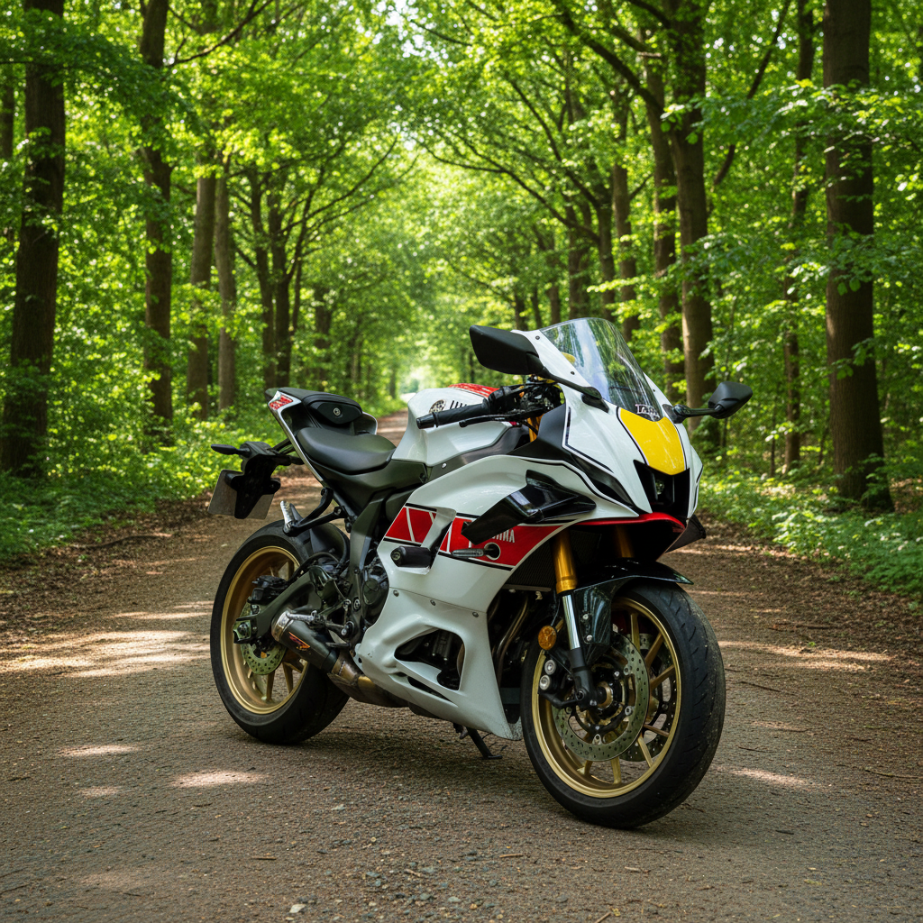 Yamaha YZF R7 Winglets set Gloss Black