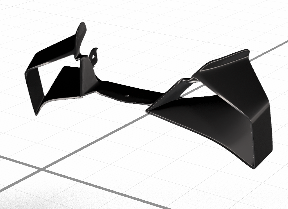 KTM RC 200-390 Winglet Front Spoiler 2014–2021