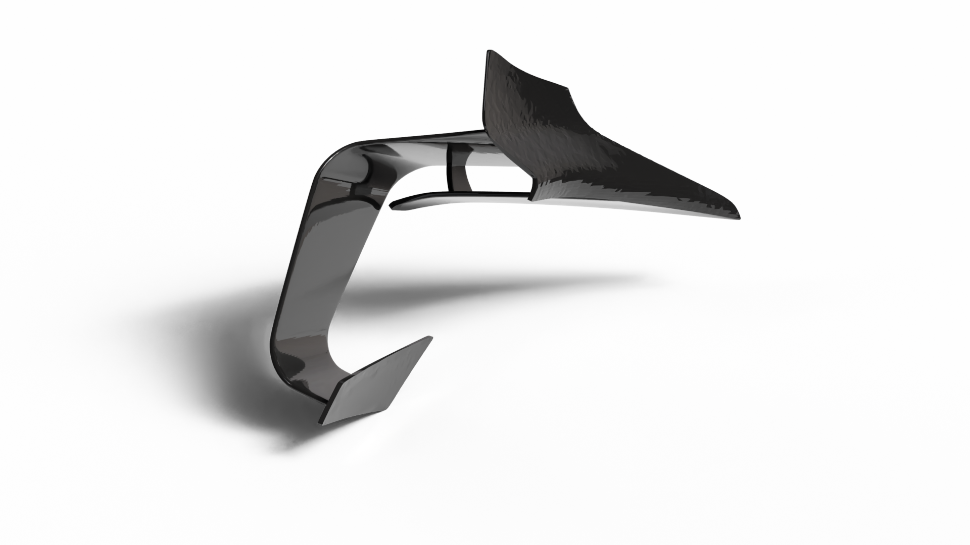 Yamaha YZF R7 Winglets set Gloss Black