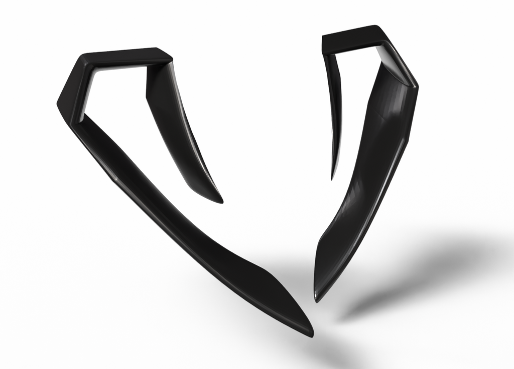 Yamaha MT07 Winglets set Black