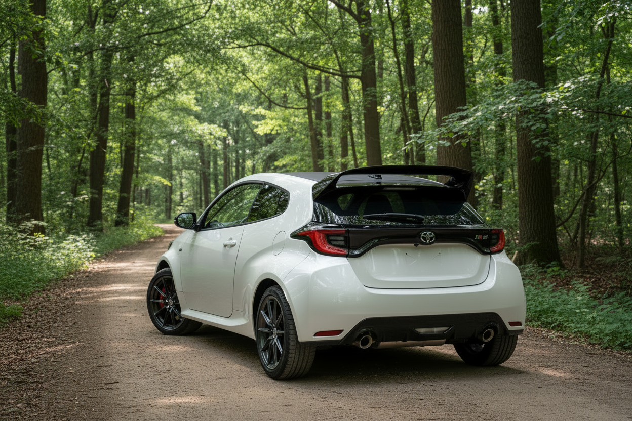 For Toyota Yaris GR 2020-2025 Rear Rooof Window Spoiler Wing