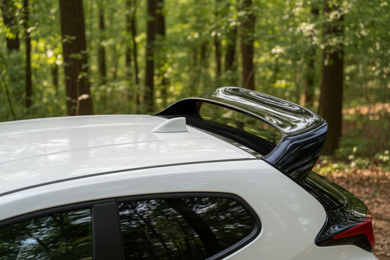 For Toyota Yaris GR 2020-2025 Rear Rooof Window Spoiler Wing