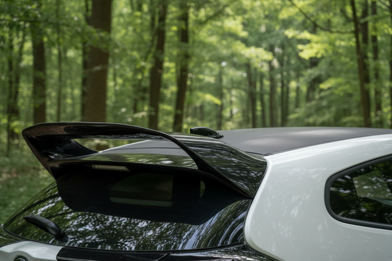 For Toyota Yaris GR 2020-2025 Rear Rooof Window Spoiler Wing