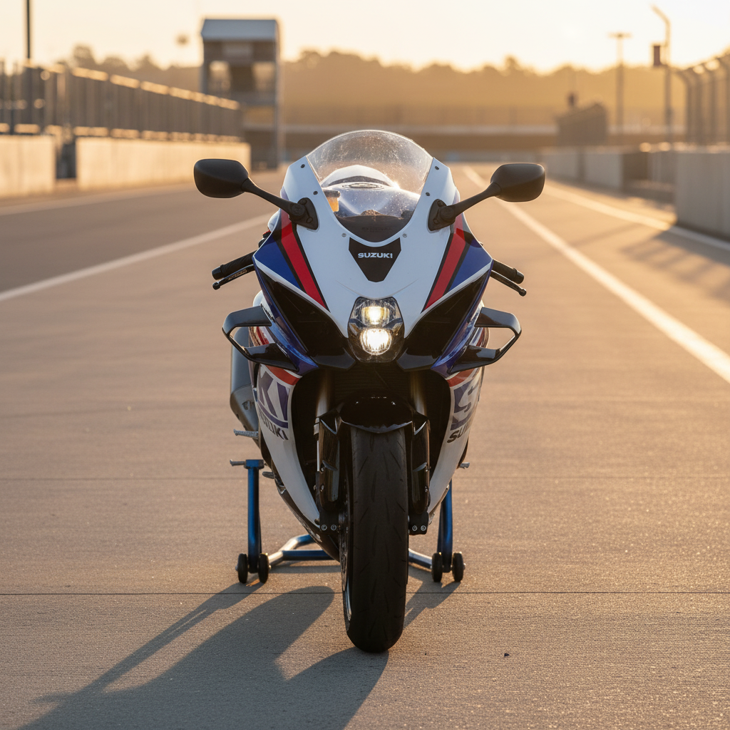 GSX-R White Blue Red