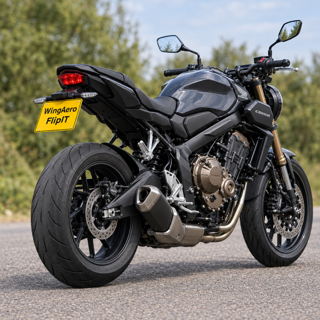 Honda CB650R FlipIt outdoor image