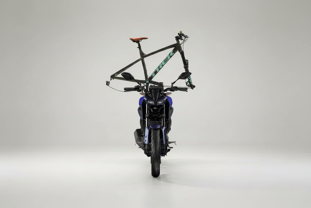 MT-125 Motorcycle Carrier - Front View