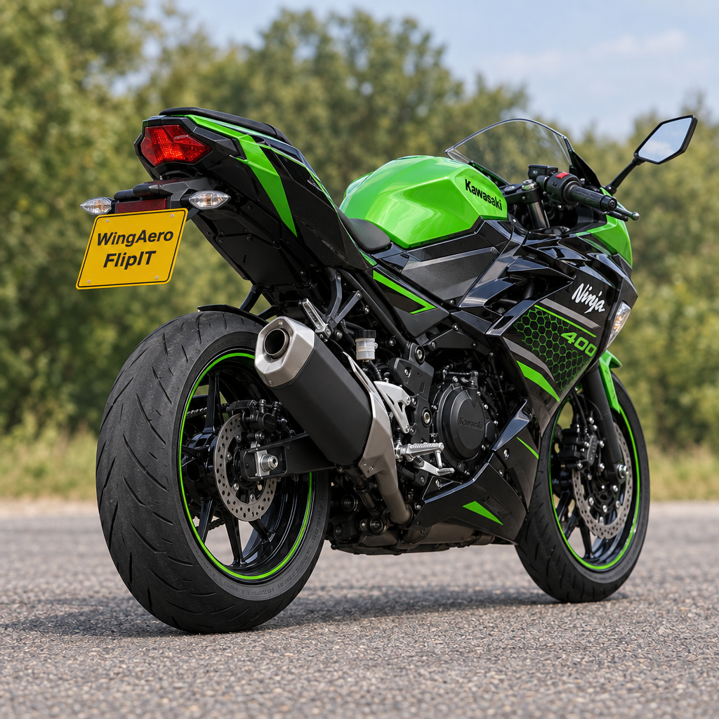 Kawasaki Ninja 400 FlipIt outdoor image