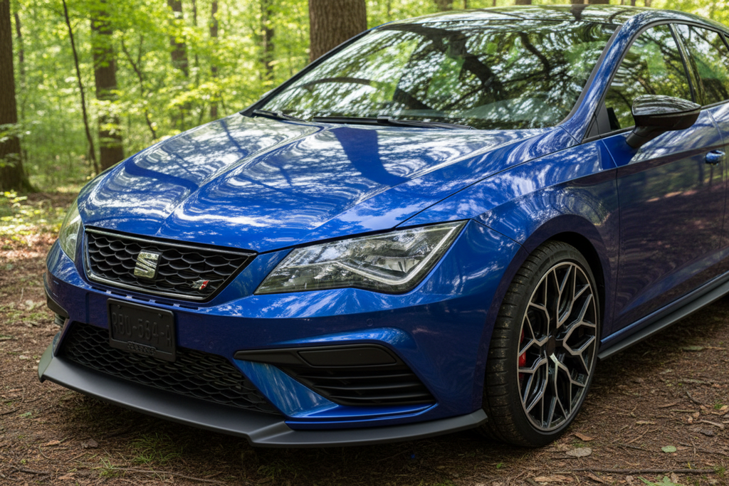 SEAT LEON CUPRA/FR MK3 FACELIFT FRONT SPLITTER LIP SPOILER 2017–2020