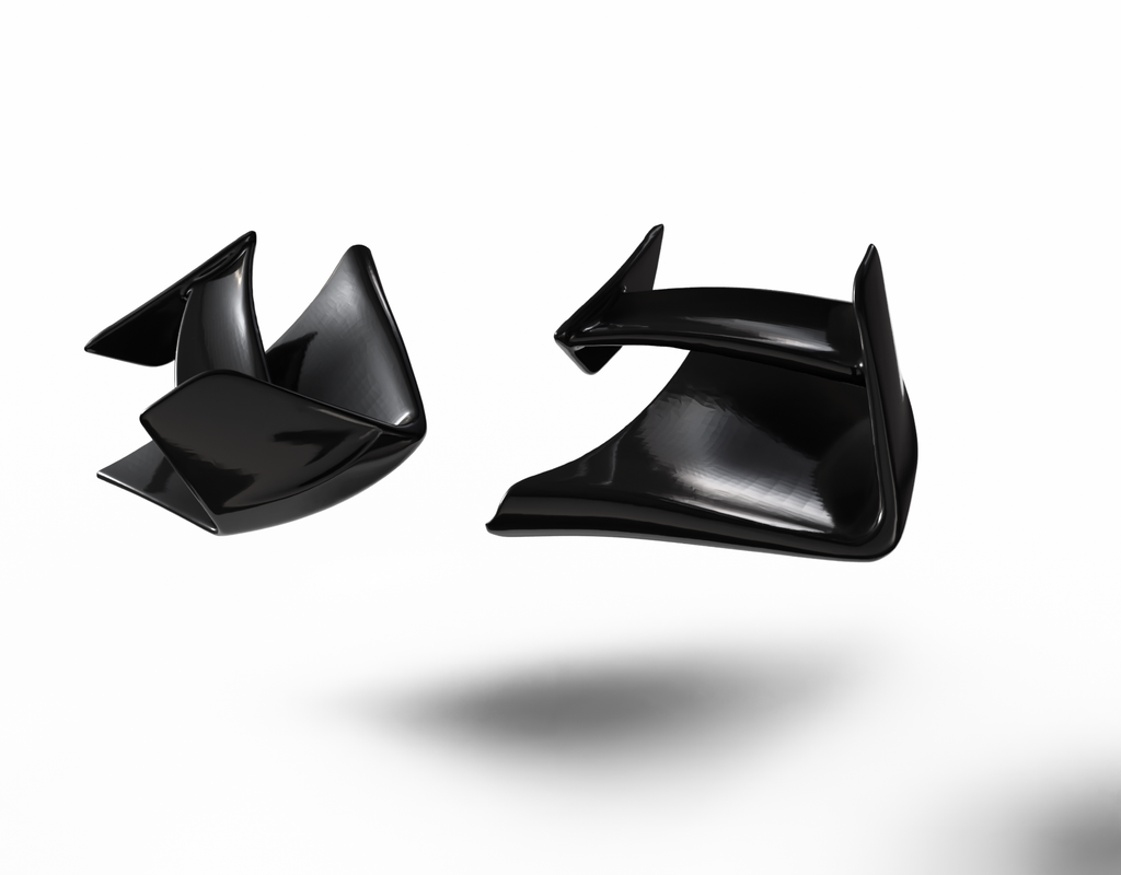 Suzuki GSXR 1000 Winglets Gloss/satin/matte Black