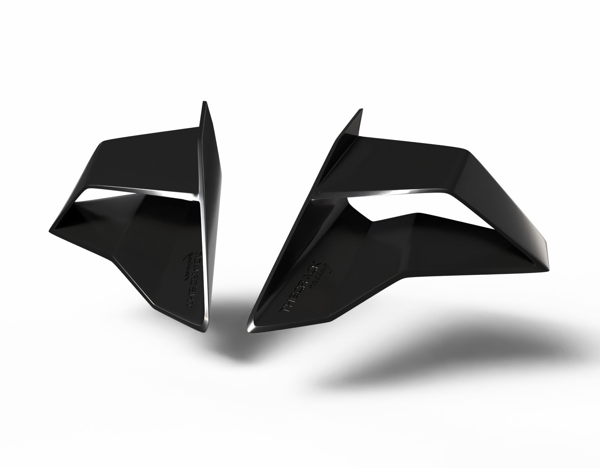KTM RC 200-390 Winglet Front Spoiler (2022–2024) — MotoGP RC16 & RC8C Style
