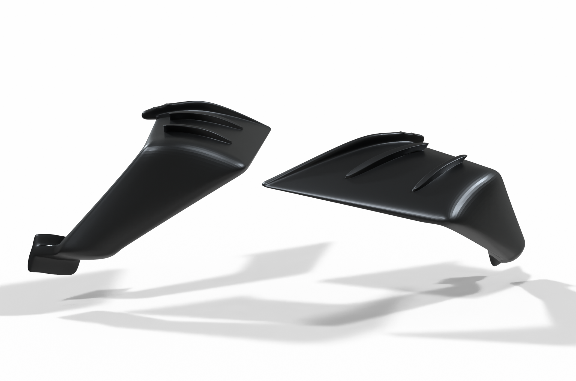 Honda CBR650F Winglets 2014–2018 front winglets