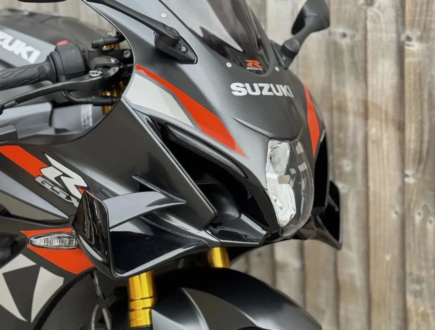 Suzuki GSXR 1000 Winglets Gloss/satin/matte Black