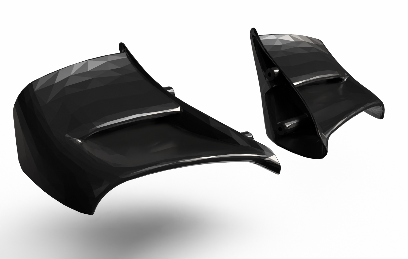 Ducati Panigale V4 / V4S Side Winglets (2018–Present)