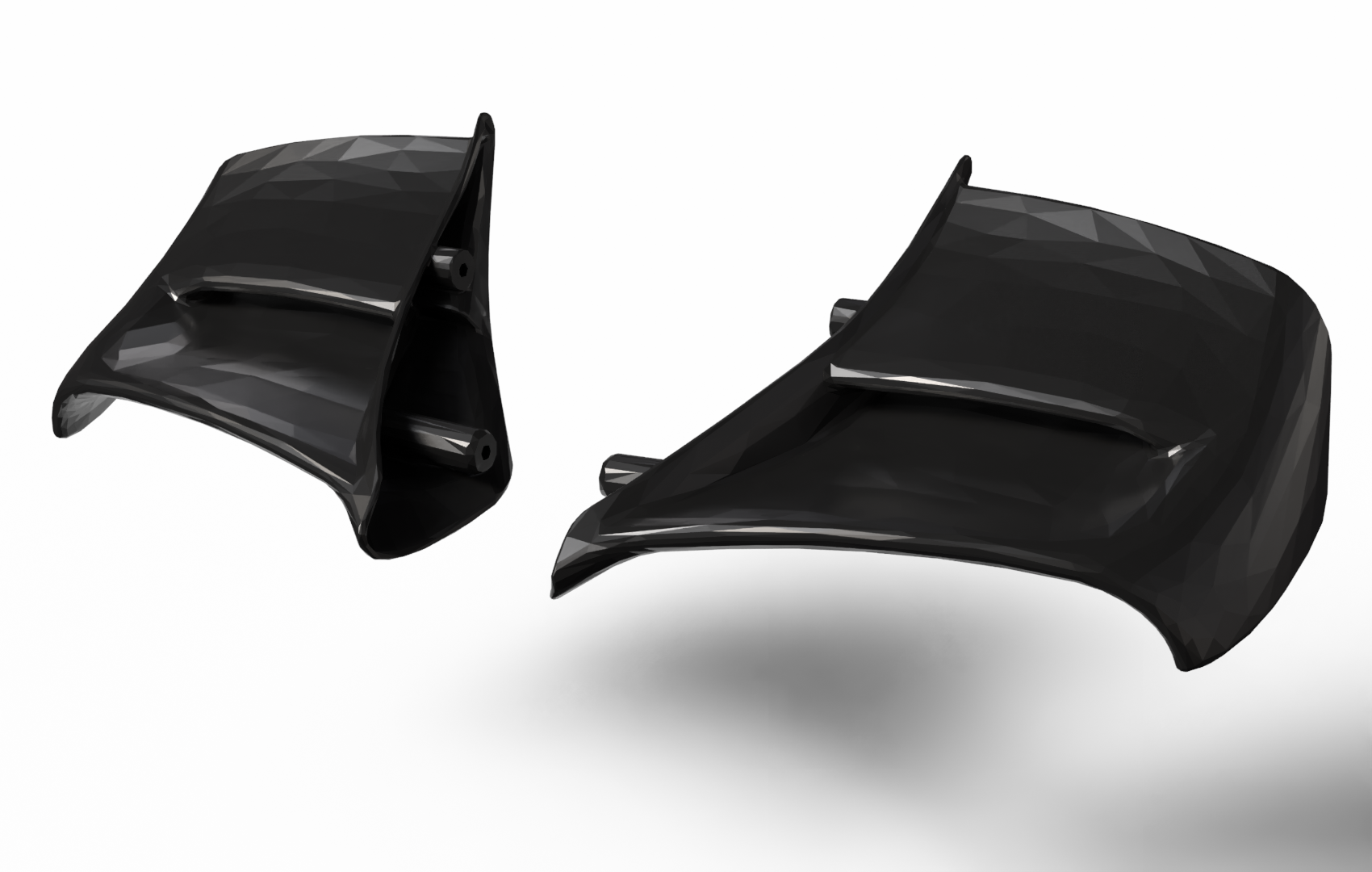 Ducati Panigale V4 / V4S Side Winglets (2018–Present)