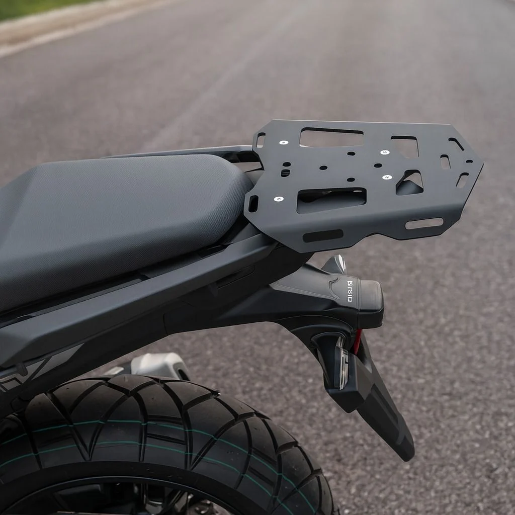 Universal Bicycle Carrier for Motorbike — Fits Most Rear Luggage Racks