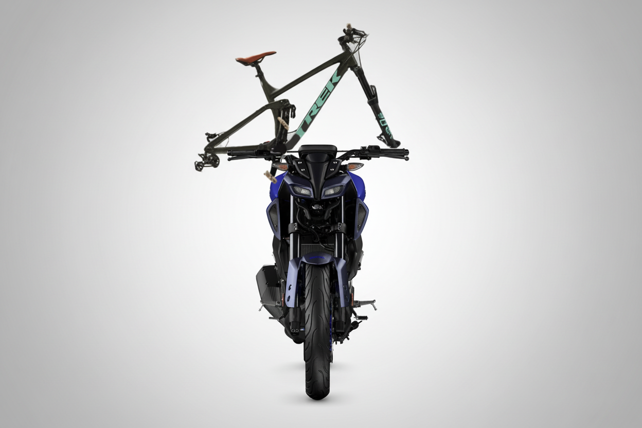 MT-125 with subtle grey background