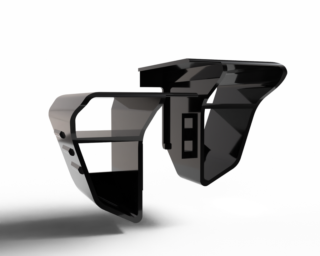 Honda CB650R winglets 2019 - present