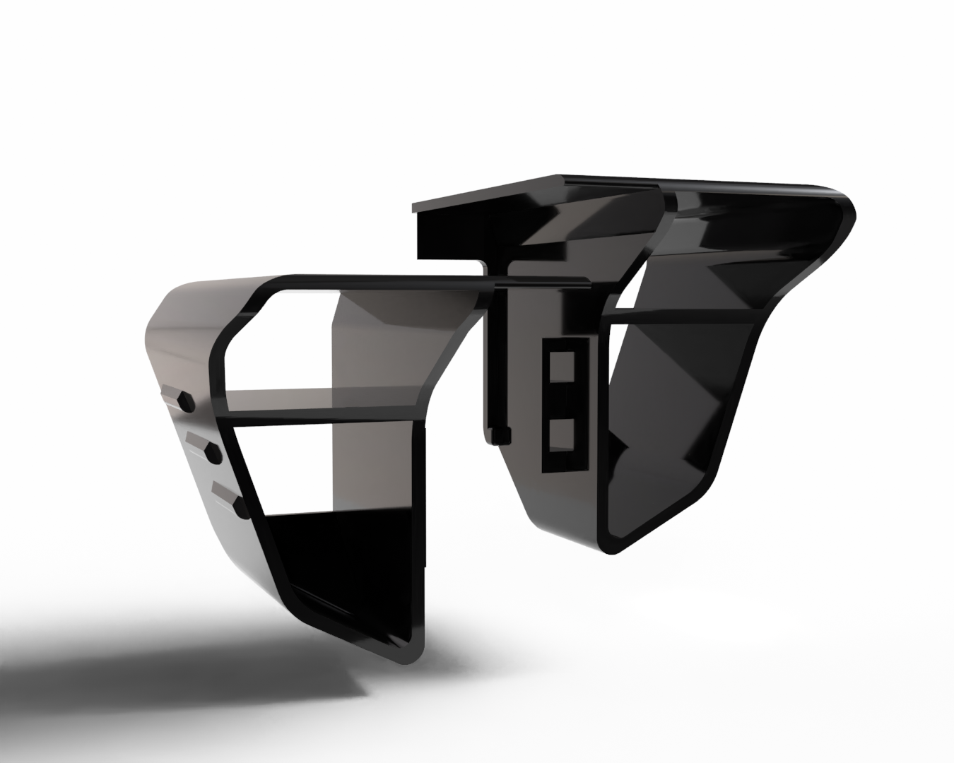 Honda CB650R winglets 2019 - present