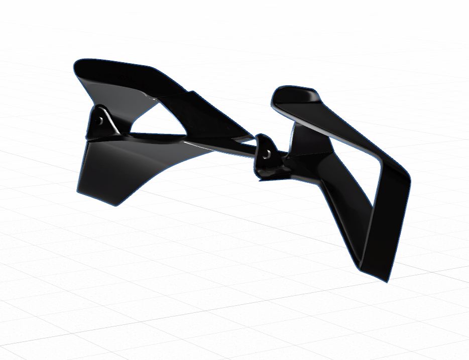 KTM RC 200-390 Winglet Front Spoiler 2014–2021