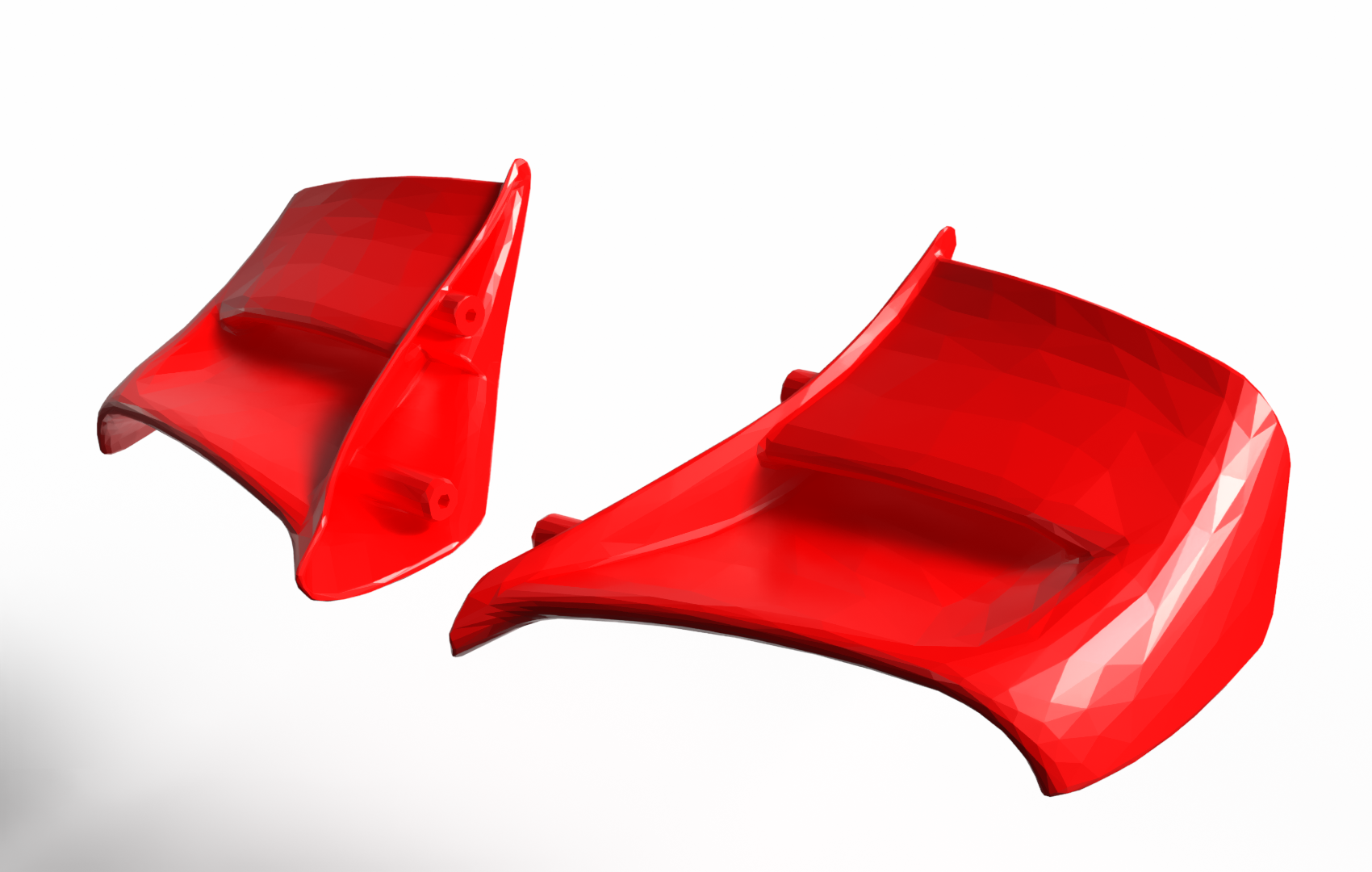 Ducati Panigale V4 / V4S Side Winglets (2018–Present)