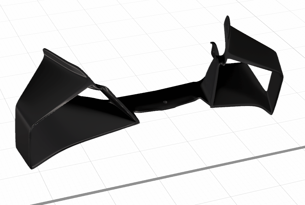 KTM RC 200-390 Winglet Front Spoiler 2014–2021