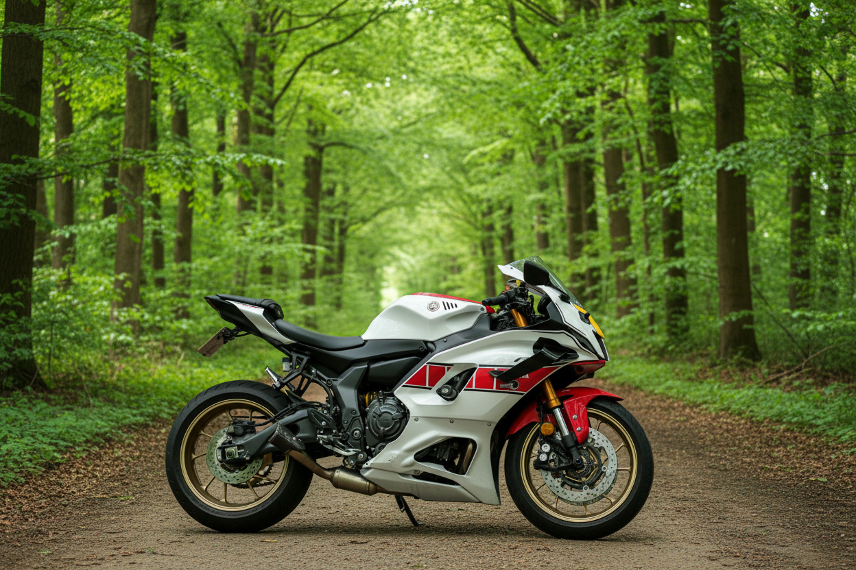 Yamaha YZF R7 Winglets set Gloss Black