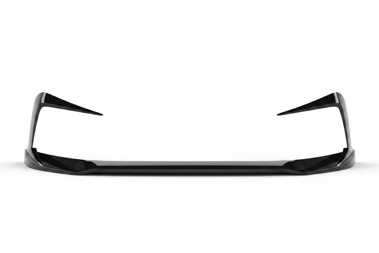 For Seat Ibiza FR MK5 2017-2021 Gloss Black Front Bumper Splitter Spoiler Lip UK