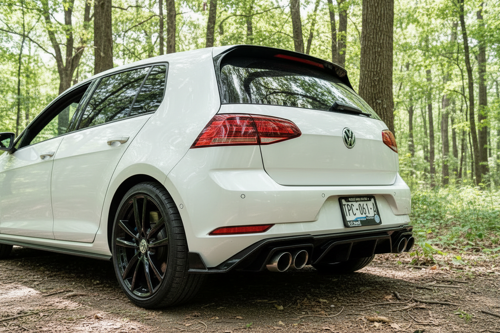 VW Golf Gti R Mk7.5 Rear Diffuser body kit