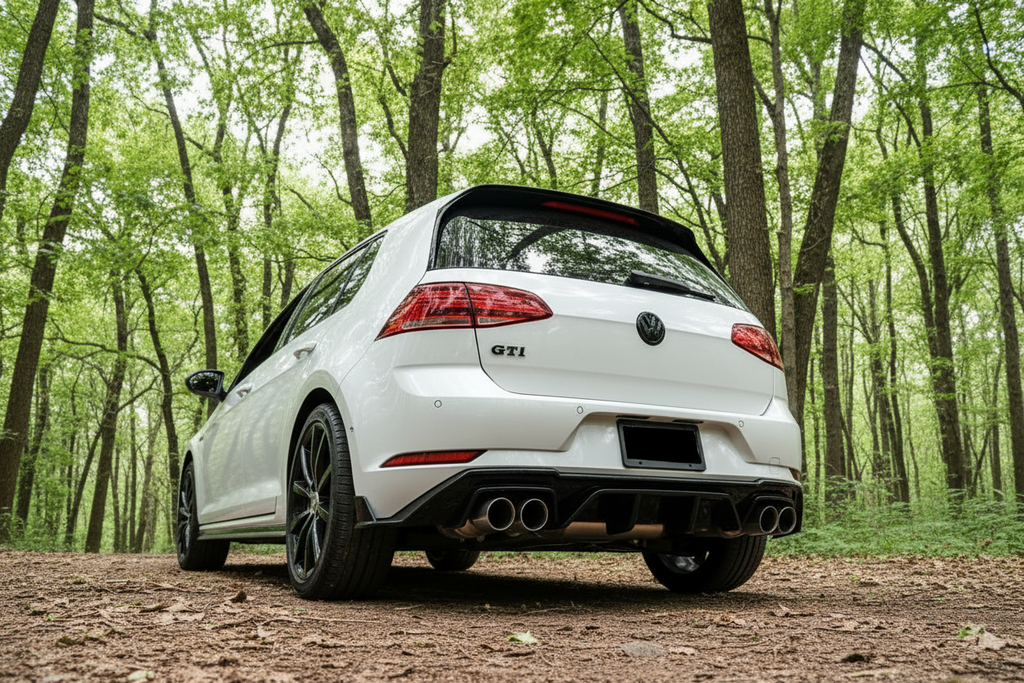 VW Golf Gti R Mk7.5 Rear Diffuser body kit