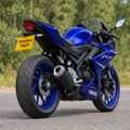 Yamaha R3 FlipIt outdoor image
